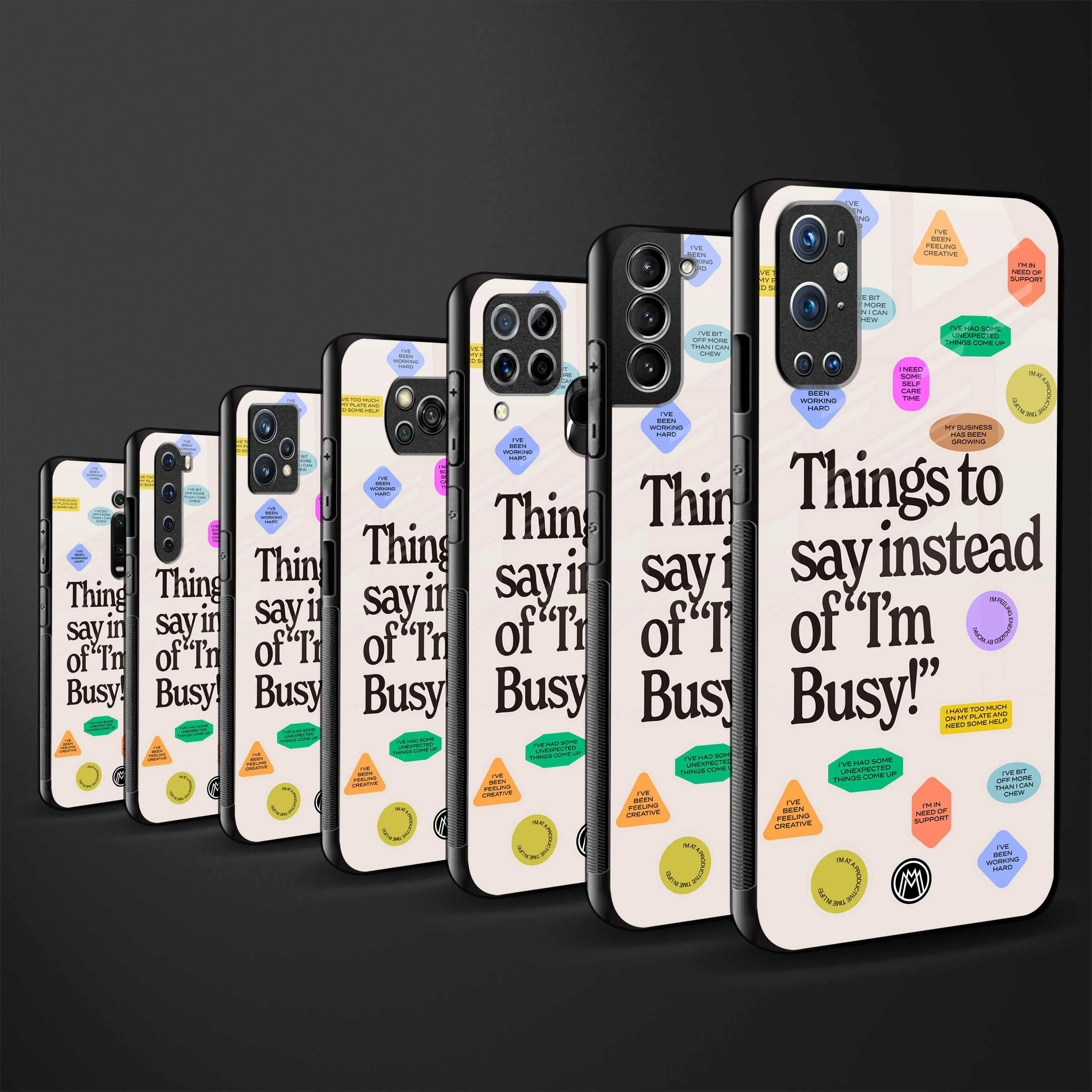 10 Things To Say Phone Case for Samsung Galaxy A14 5G | Glass Case