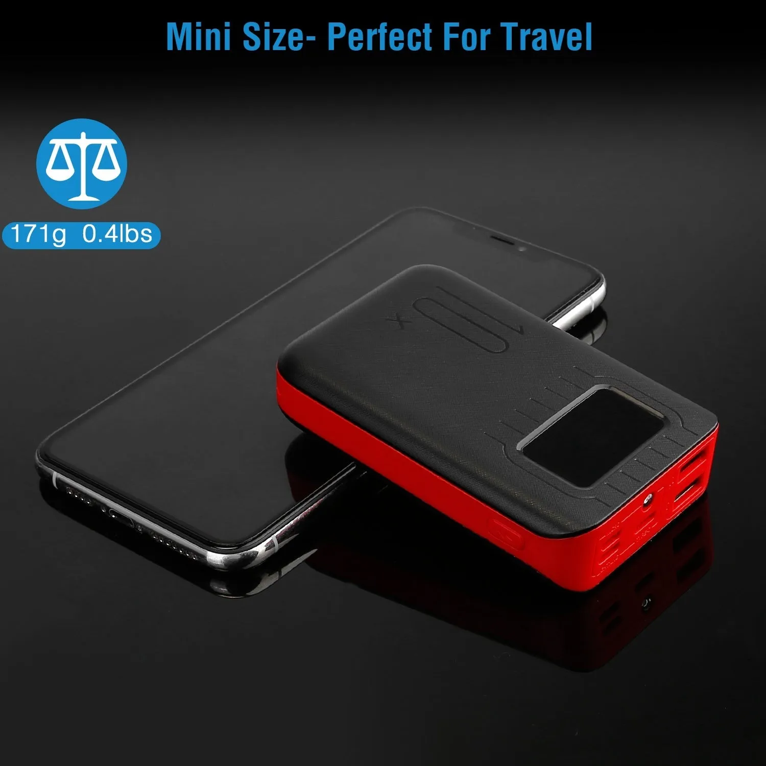 10000mAh Portable Power Bank Dual USB Charge