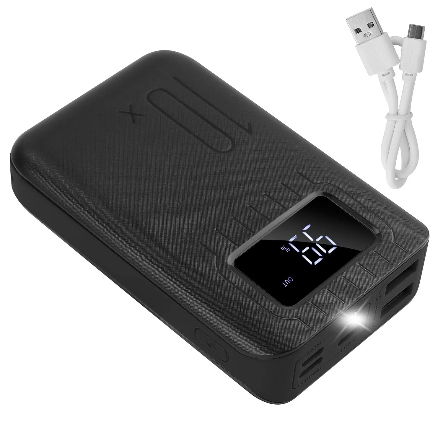 10000mAh Portable Power Bank Dual USB Charge