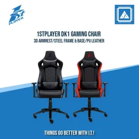 1STPLAYER DK1 GAMING CHAIR /3D ARMREST/STEEL FRAME & BASE/PU LEATHER