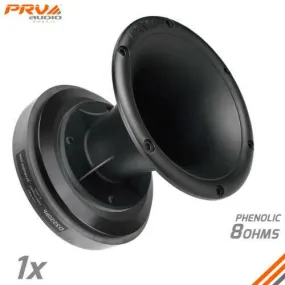 1x PRV Audio D3220Ph Phenolic Compression Driver 2" WGP14-50 Black Horn 8 Ohm