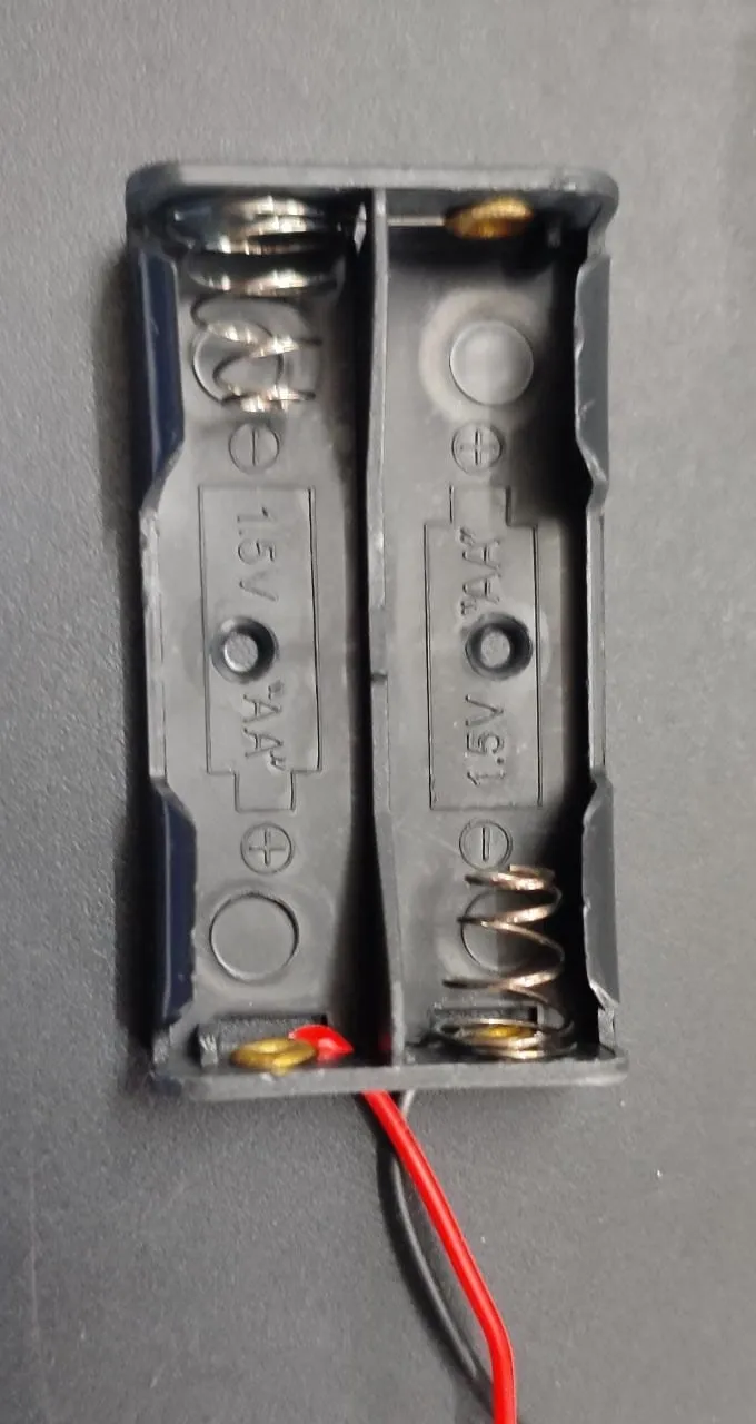 2 Cell AA battery Holder without cover ET9731