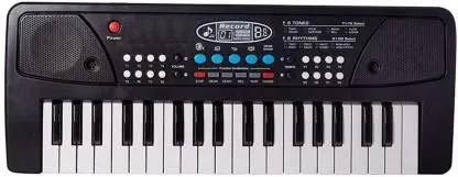 37 Key Piano Keyboard Toy with Dc Power Option, Recording and Mic for Kids