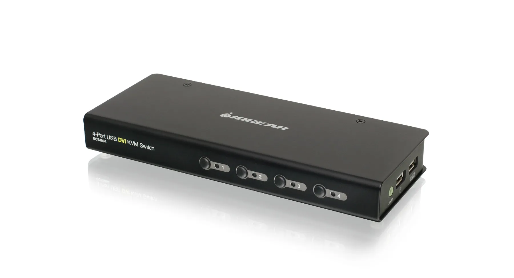 4-Port USB DVI KVM Switch