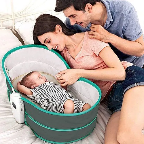 5-in-1 Baby Shaker Vibration Rocker bassinet (0-36months)