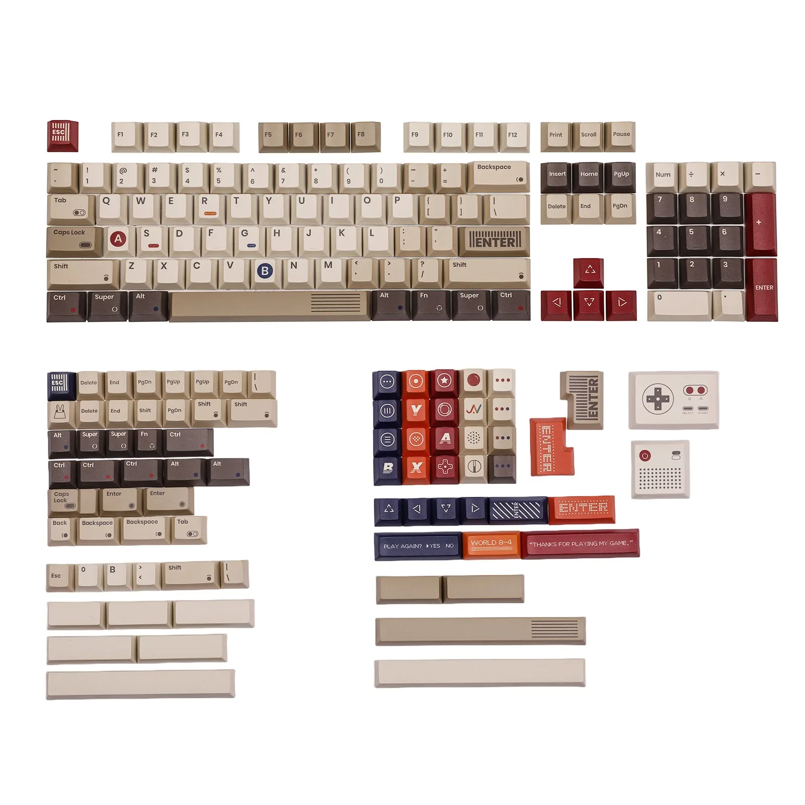 80Retros GAME 1989 Keycap Set