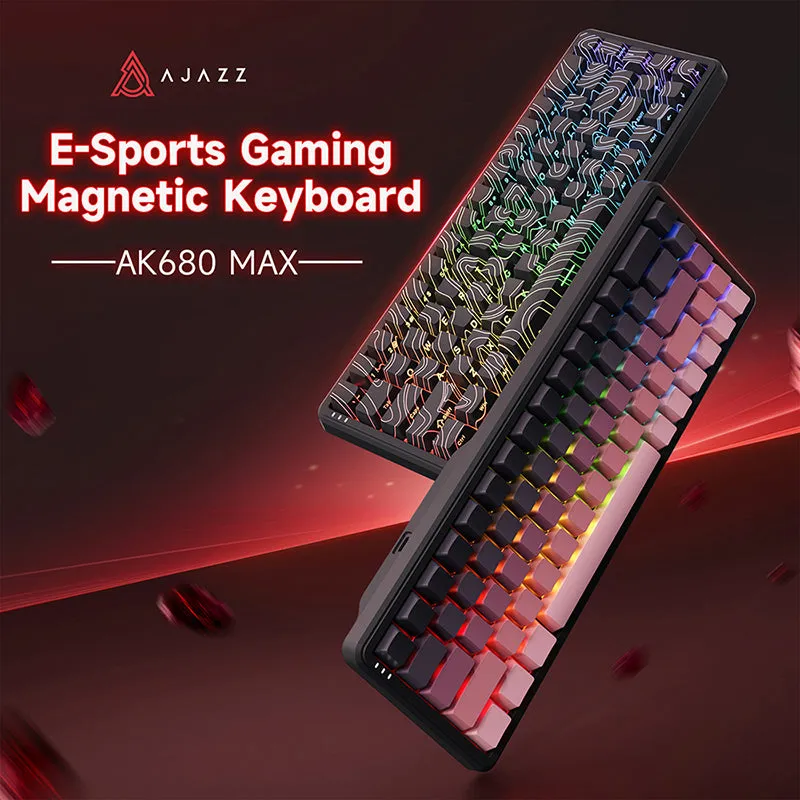 Ajazz AK680 MAX Magnetic Switch Wired Gaming Keyboard