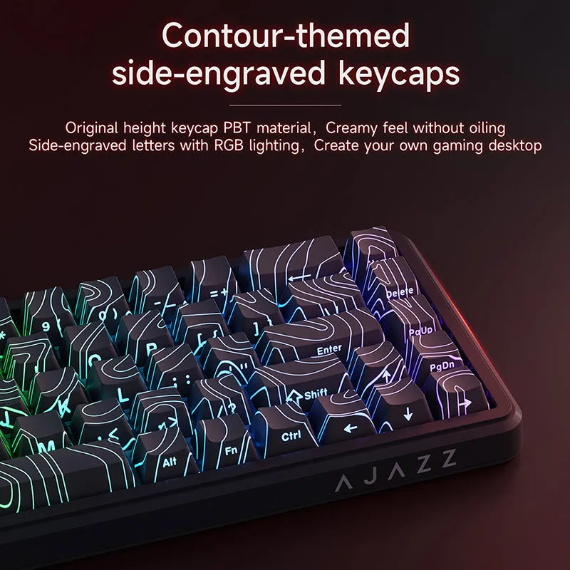 Ajazz AK680 MAX Magnetic Switch Wired Gaming Keyboard