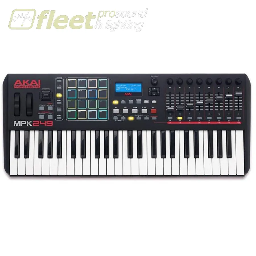 Akai MPK249 USB 49 Key Midi Controller Keyboard