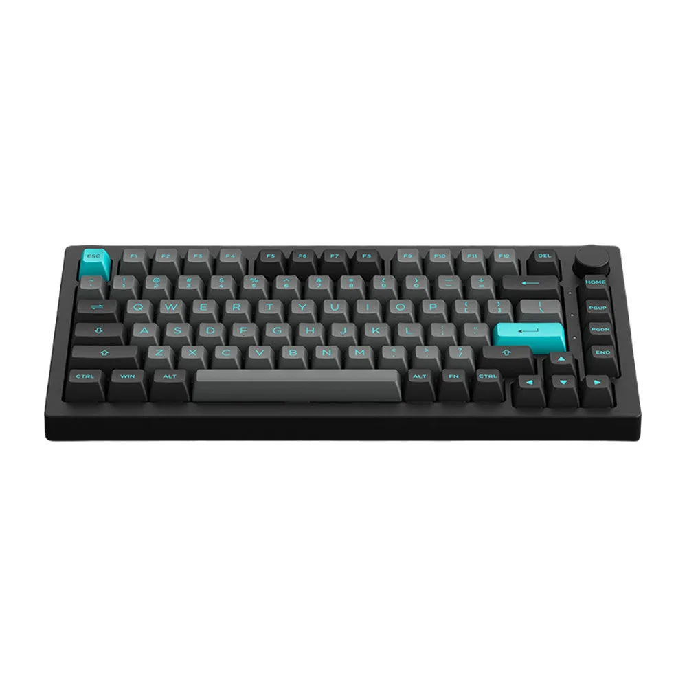 Akko 5075B Plus Black&Cyan 75% Mechanical Keyboard