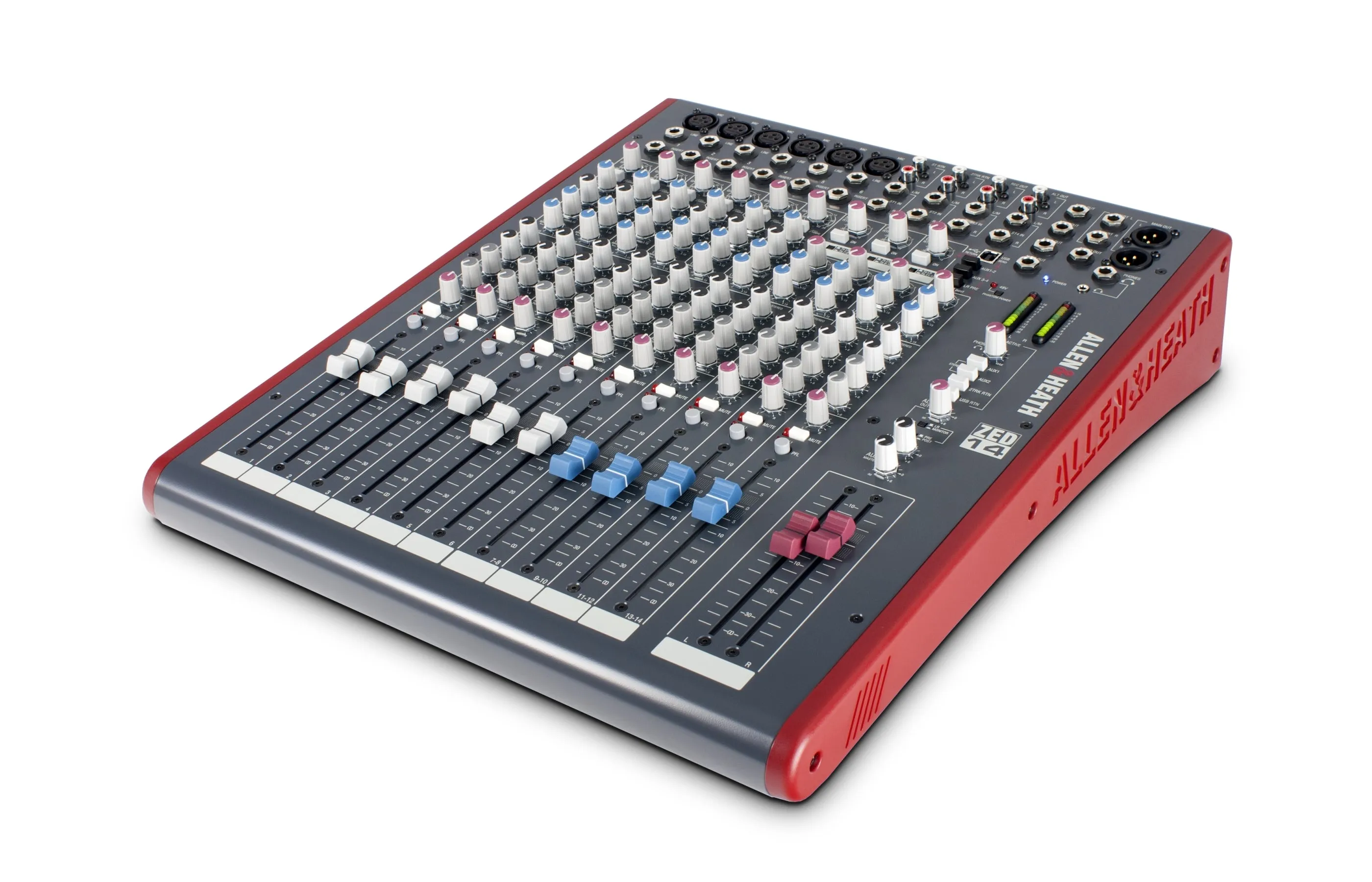 Allen & Heath ZED-14 14-Channel Recording And Live Sound Mixer With USB Connection