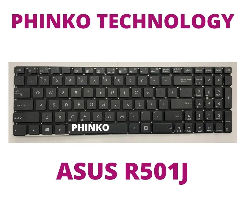 ASUS Keyboard R501J R501JR Q550L Q550LF R501VJ R501VM R501V R501VB