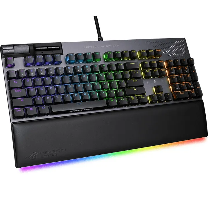 Asus ROG Strix Flare II Animate Gaming Mechanical keyboard AniMe Matrix LED NX Red