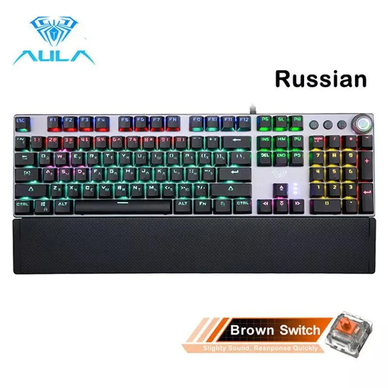 AULA F2088 Mechanical Gaming Keyboard: Enhanced Gaming Experience with Anti-Ghosting