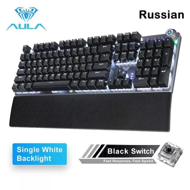 AULA F2088 Mechanical Gaming Keyboard: Enhanced Gaming Experience with Anti-Ghosting