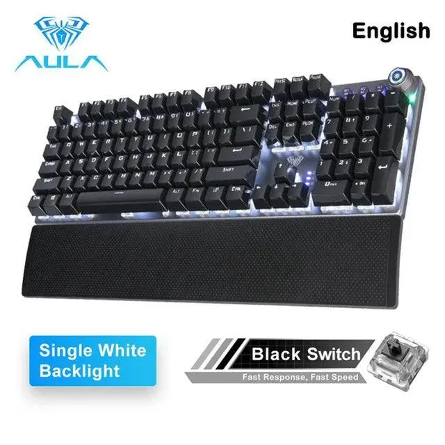 AULA F2088 Mechanical Gaming Keyboard: Enhanced Gaming Experience with Anti-Ghosting