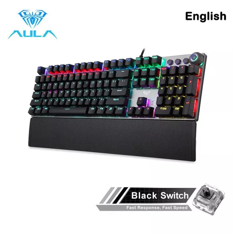 AULA F2088 Mechanical Gaming Keyboard: Enhanced Gaming Experience with Anti-Ghosting