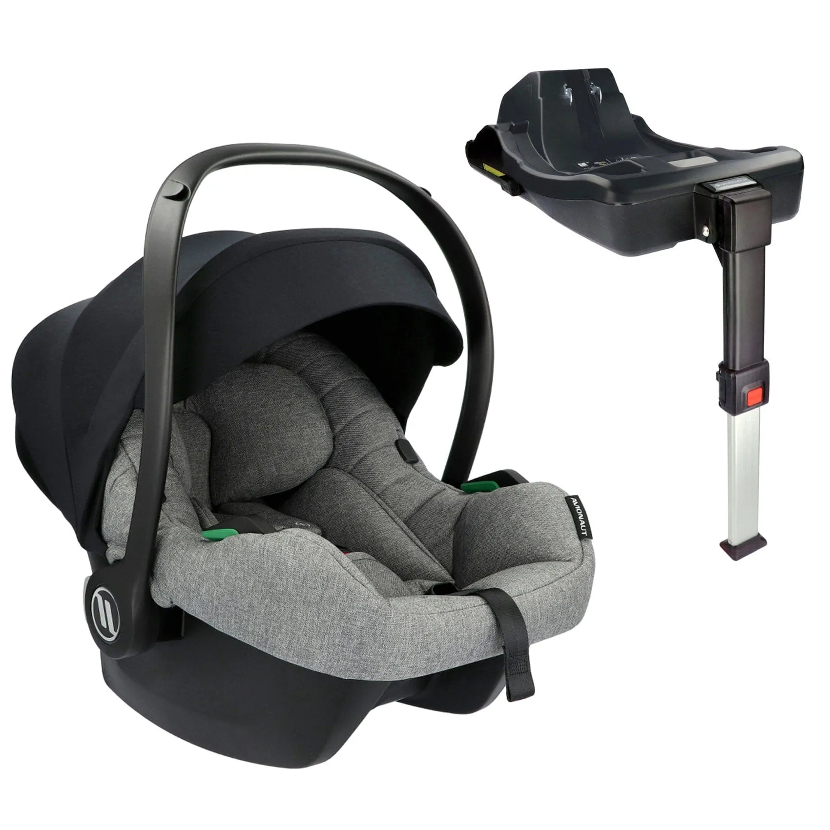 Avionaut Cosmo 2.0 Car Seat & Dock 2 Base - Grey