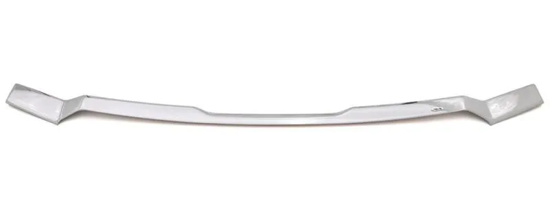 AVS 10-15 Mazda CX-9 Aeroskin Low Profile Hood Shield - Chrome