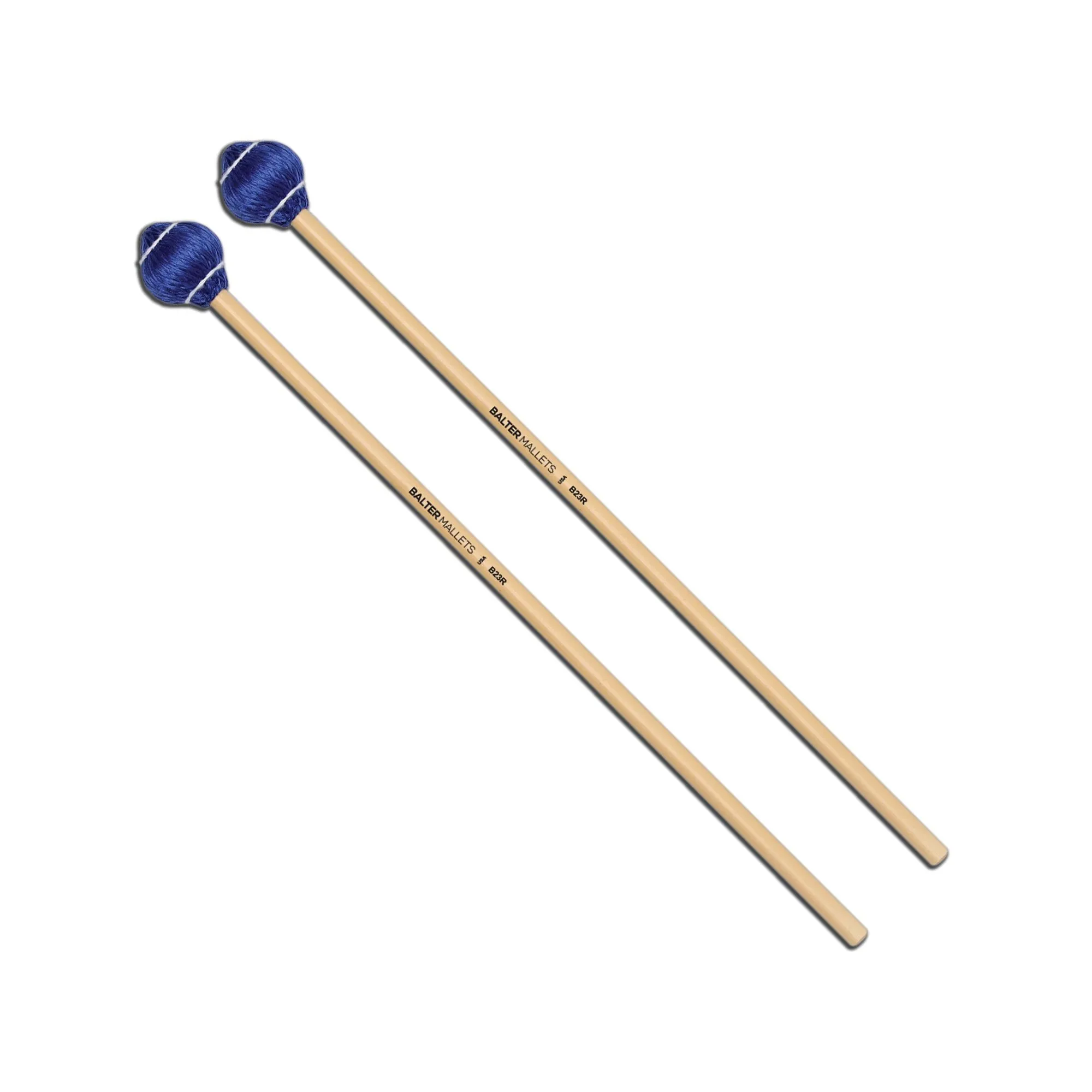 B23 - Pro Vibe - Medium, Blue Cord Mallets