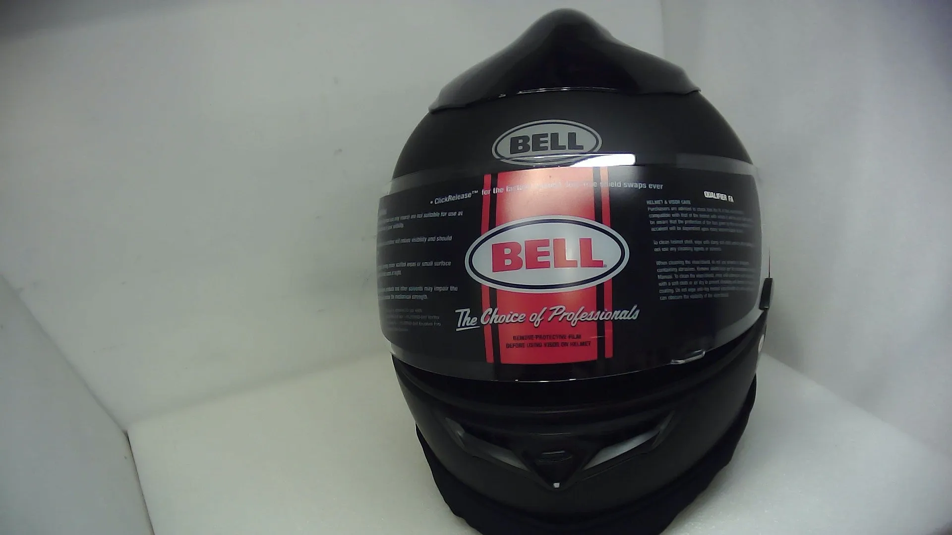 Bell Moto Qualifier Forced Air Matte Black X-Small (Without Original Box)