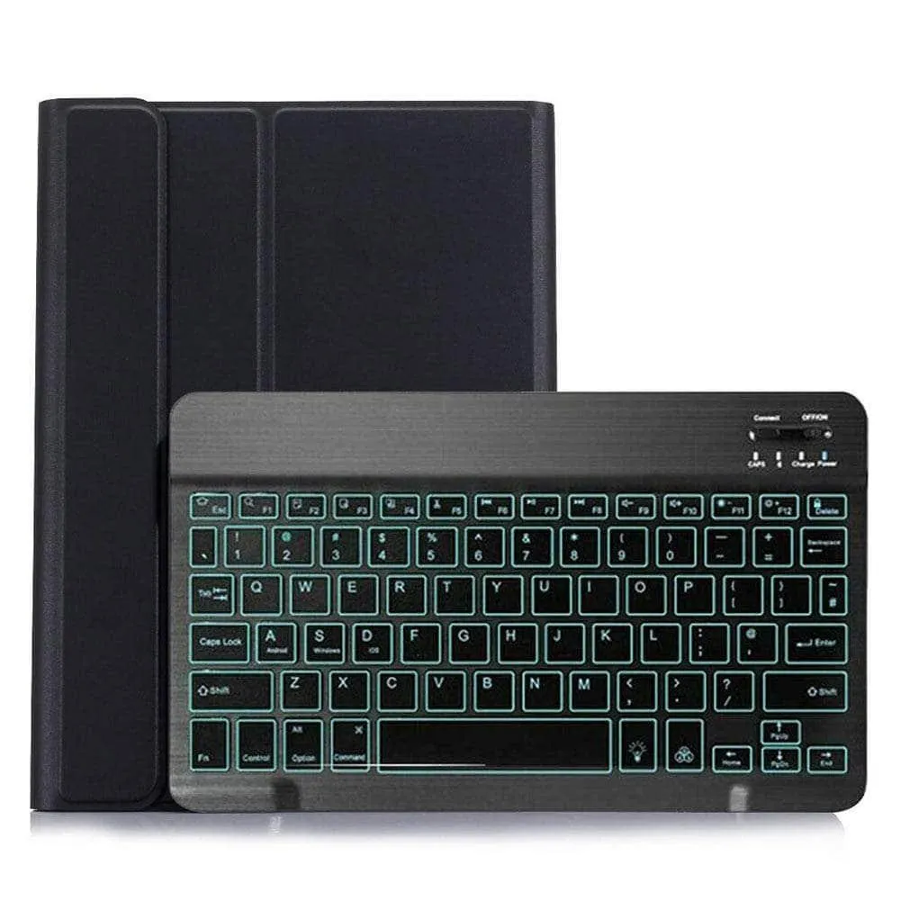 Bluetooth Backlit Keyboard Leather Galaxy Tab A7 10.4 T500 T505 Case