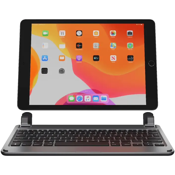 Brydge Bluetooth Keyboard iPad 10.2" 9th/8th/7th Generation Space Grey Aluminium