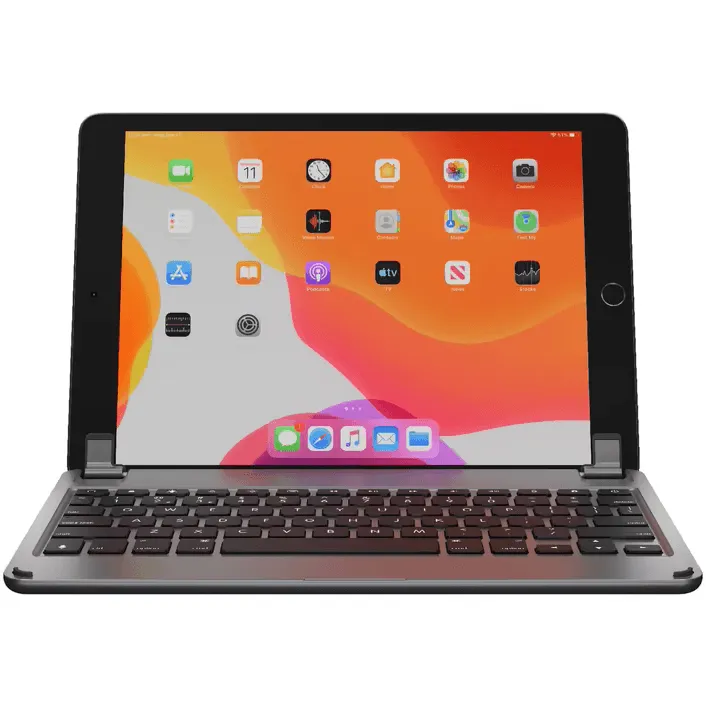 Brydge Bluetooth Keyboard iPad 10.2" 9th/8th/7th Generation Space Grey Aluminium