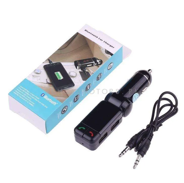 BT Hands Free Car Charger BC06 - Bluetooth Car Charger Bc06 with USB Flash Driver FM Transmitter