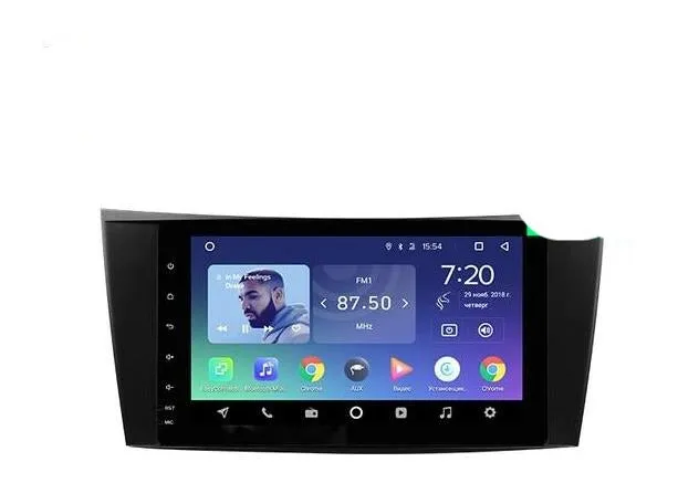 Car Dealz 8" Android 10.0 Mercedes Benz E-Class 2002-2009 w CAM In Dash Plus OEM Fascia