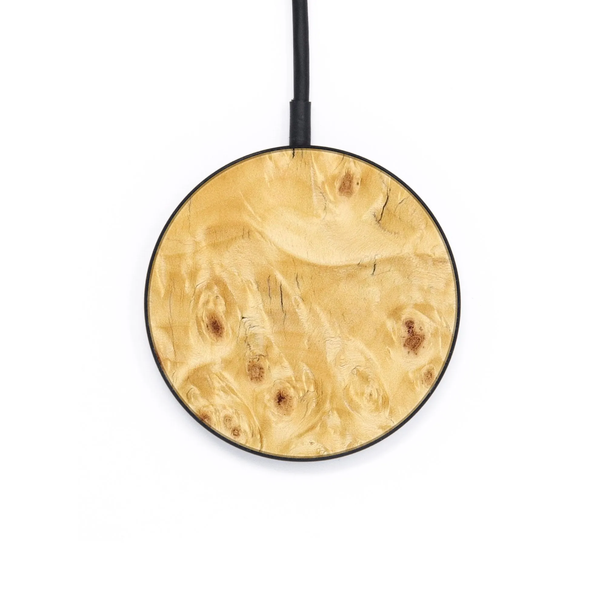 Circle Burl Wood Wireless Charger - Jonas (Wood Burl, 655328)