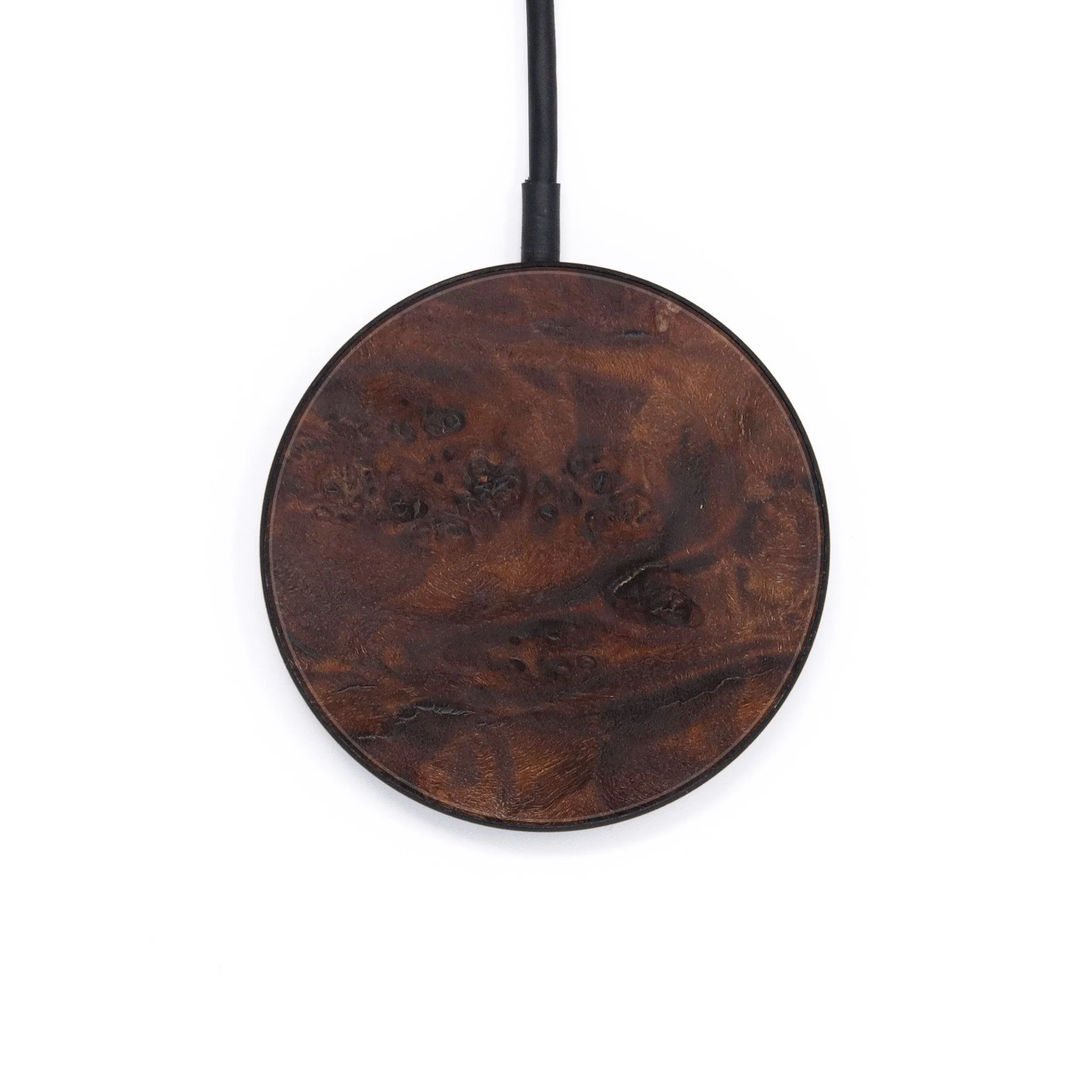 Circle Burl Wood Wireless Charger - Joshua (Maple Burl, 611794)