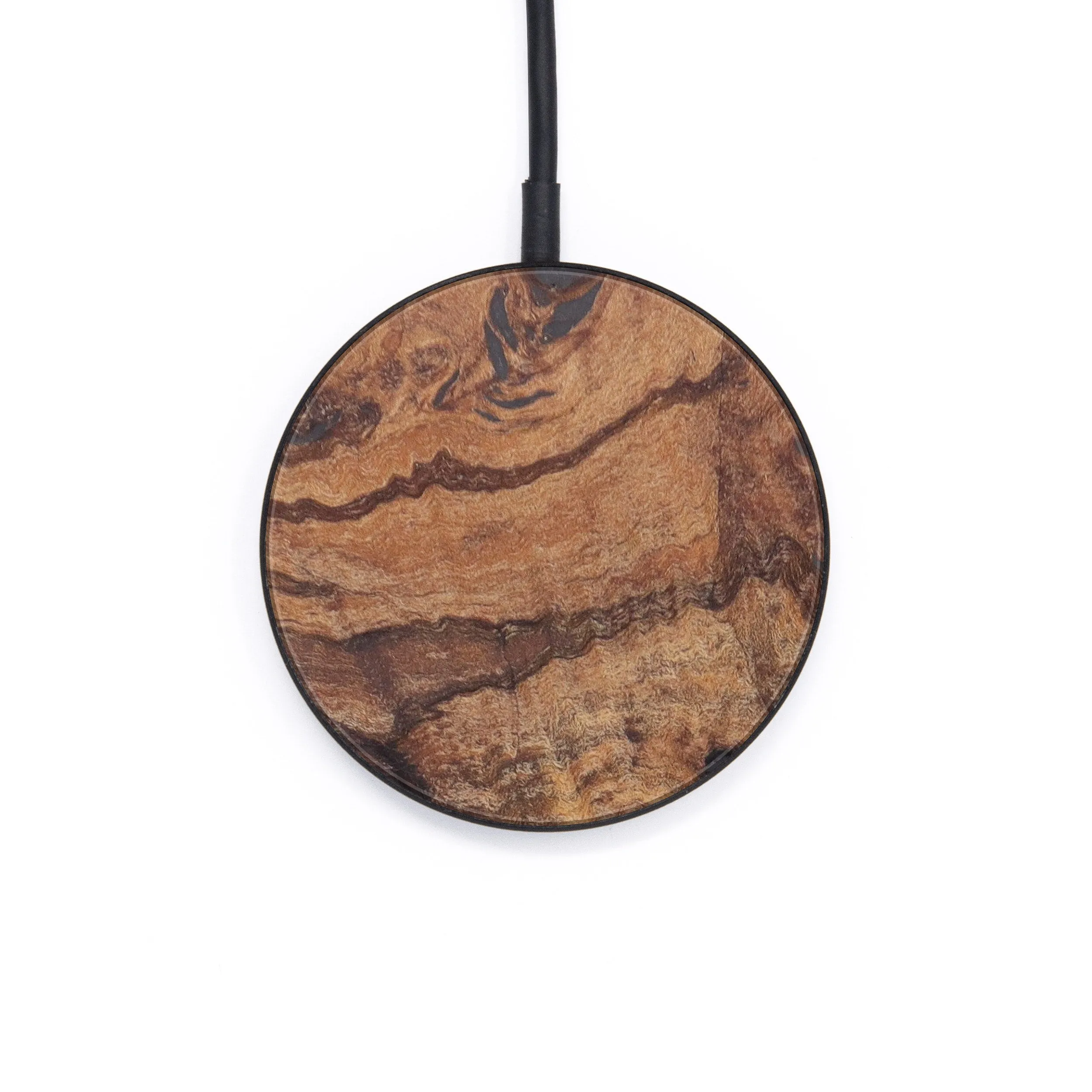 Circle Burl Wood Wireless Charger - Vijayalaks (Artist Pick, 605407)