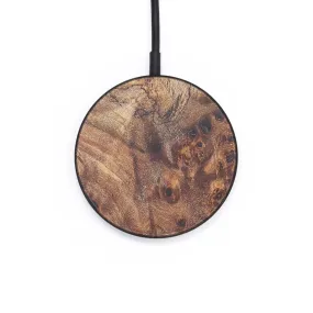 Circle Wood Resin Wireless Charger - Angelina (Wood Burl, 671299)