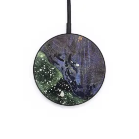 Circle Wood Resin Wireless Charger - Christopher (Cosmos, 704867)