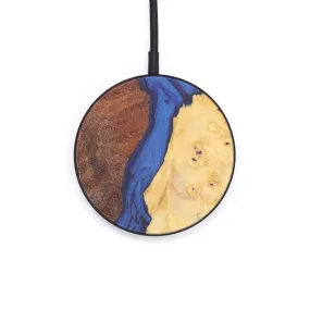 Circle Wood Resin Wireless Charger - Dyanne (Mosaic, 606033)