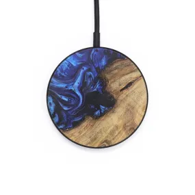 Circle Wood Wireless Charger - Alivia (Blue, 727663)