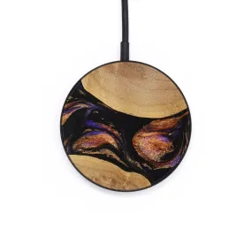 Circle Wood Wireless Charger - Keith (Purple, 737619)