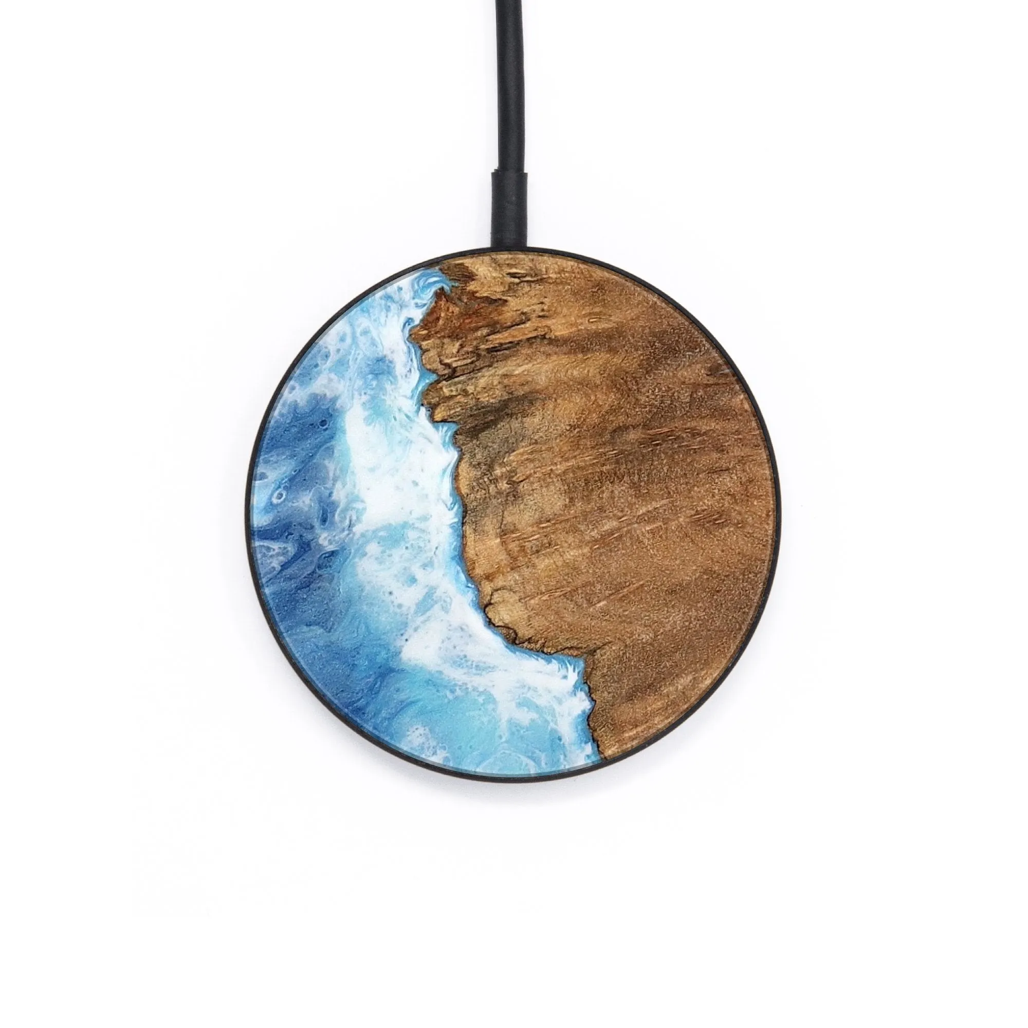 Circle Wood Wireless Charger - Roger (Coastal, 737220)