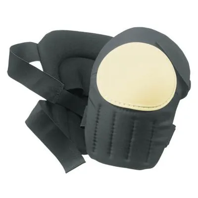 CLC Custom Leather Craft Plastic Cap Swivel Kneepads, Hook and Loop, Black/White, V230