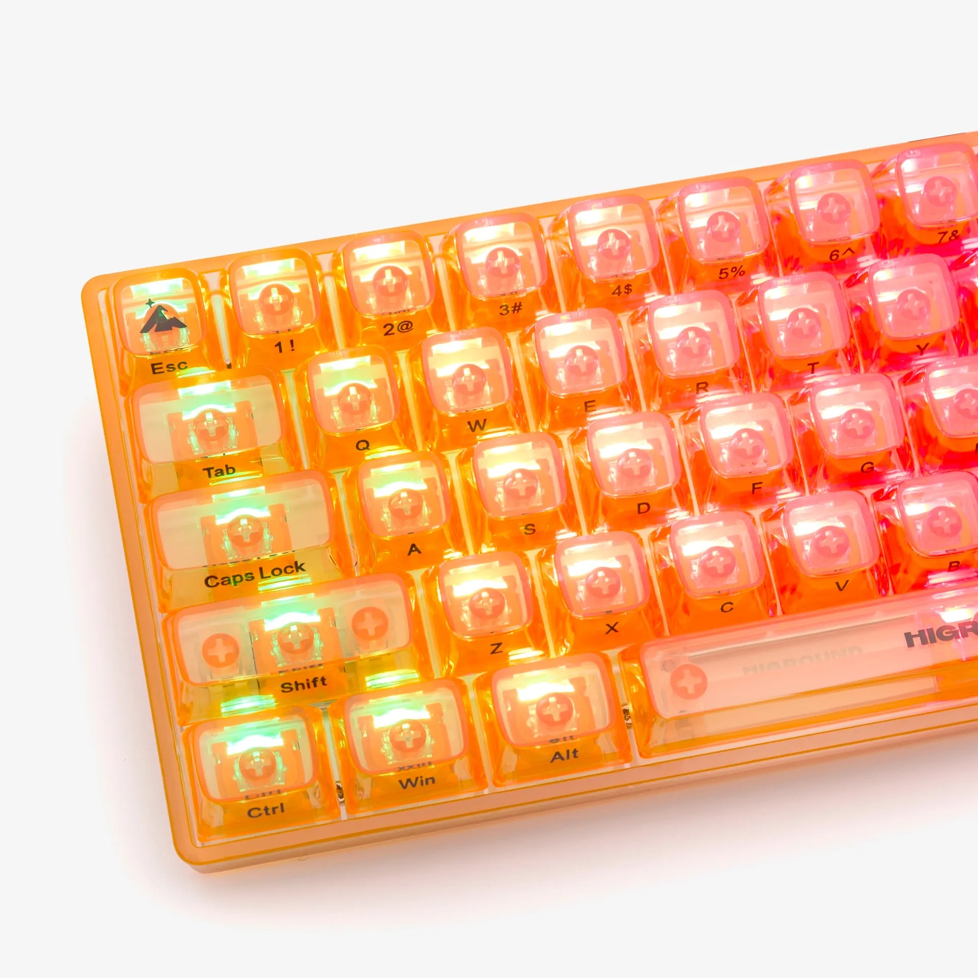 CLEAR TOPAZ Base 65 Keyboard (Venus Switch)