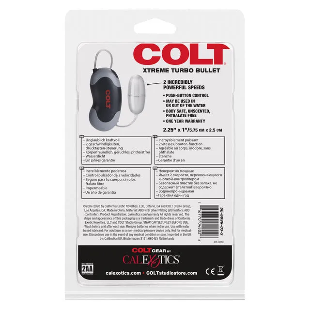 COLT® Xtreme Turbo Bullet - Silver