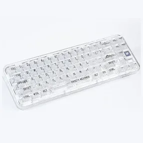 CoolKiller CK68 Polar Bear Transparent Wireless Mechanical Keyboard