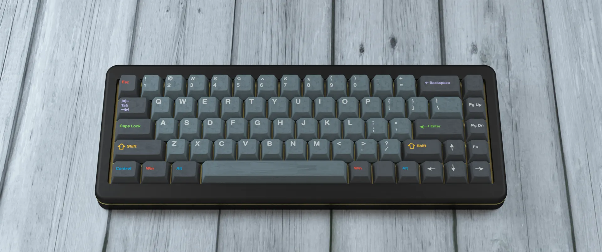 Custom Built Pollen65 65% Keyboard