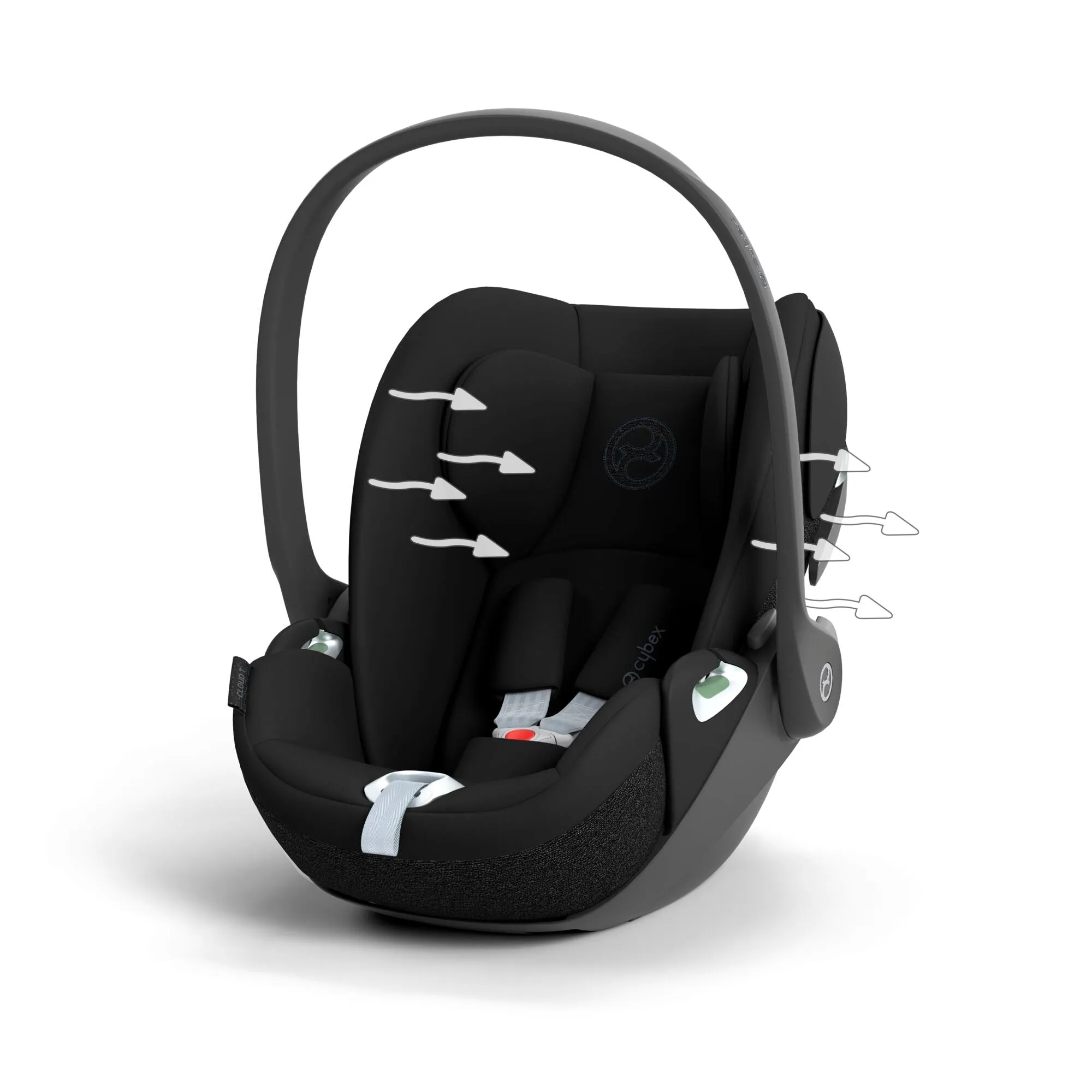 Cybex, Cloud T i-Size Infant Car Seat, Comfort Fabric