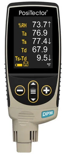 DeFelsko PosiTector® DPM Dew Point Meter