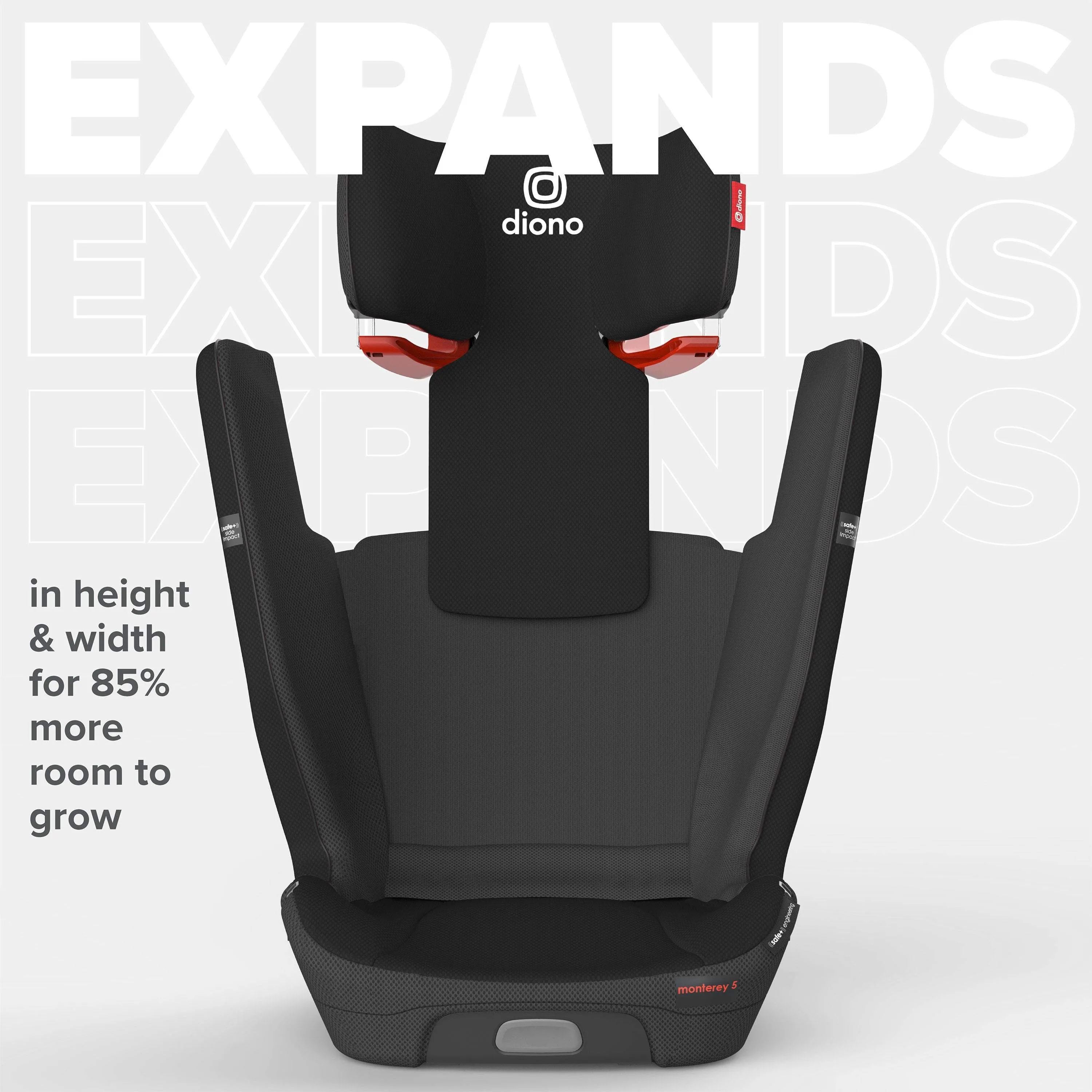 Diono - Monterey 5 - FixSafe Foldable Booster Car Seat