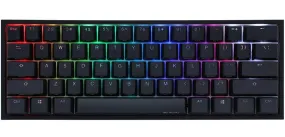 Ducky One 2 Mini Gaming Keyboard, Mx-Brown, Rgb-Led, Black (Us)