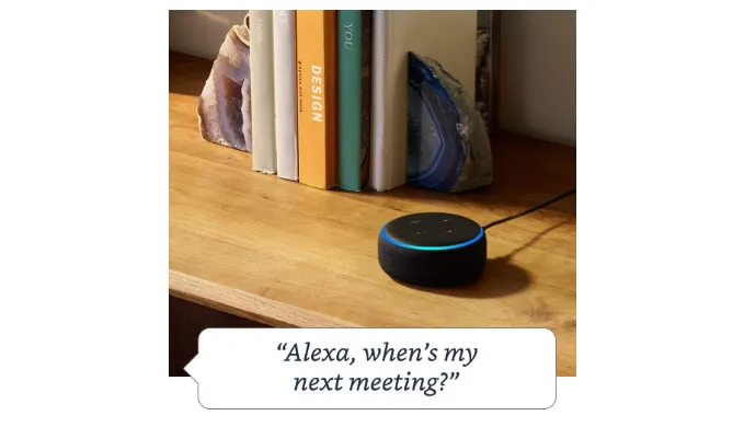 Echo Dot (3rd Gen) - New and improved smart speaker with Alexa - Ships Next Day!