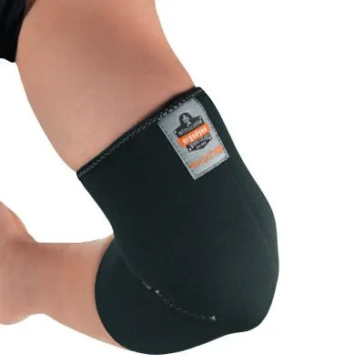 Ergodyne ProFlex 650 Neoprene Elbow Sleeve, X-Large, Black, 16575